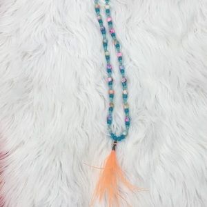 Handmade Feather Necklace